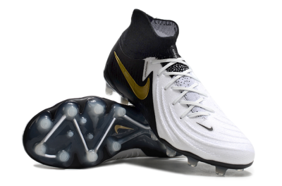 Nike Phantom Luna Elite AG Artificial Grass Soccer Cleats - White/Black/Gold