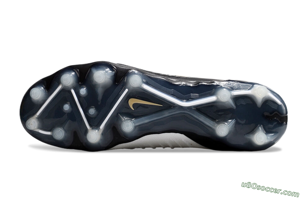 Nike Phantom Luna Elite AG Artificial Grass Soccer Cleats - White/Black/Gold 6
