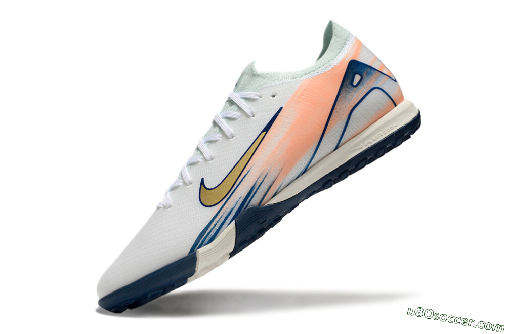 Nike Air Zoom Mercurial Vapor 16 Elite TF Artificial Turf Soccer Shoes - Jade/Yellow/Pink 5