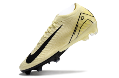 Nike Air Zoom Mercurial Vapor 16 Elite FG Firm Ground Soccer Cleats - Beige/Black