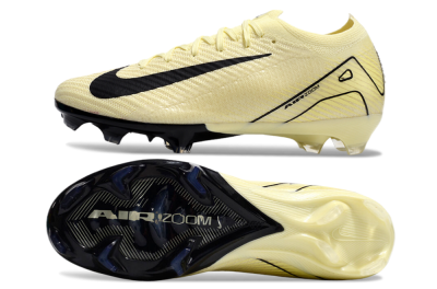 Nike Air Zoom Mercurial Vapor 16 Elite FG Firm Ground Soccer Cleats - Beige/Black