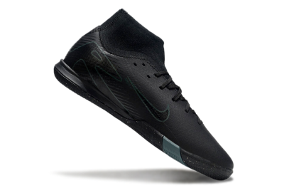 Nike Air Zoom Mercurial Superfly 10 Academy IC Indoor & Futsal Soccer Shoes - Black/Green