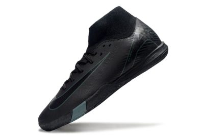 Nike Air Zoom Mercurial Superfly 10 Academy IC Indoor & Futsal Soccer Shoes - Black/Green