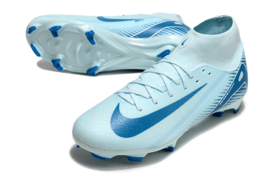 Nike Air Zoom Mercurial Superfly 10 Academy FG Firm Ground Soccer Cleats - Jade/Blue/White