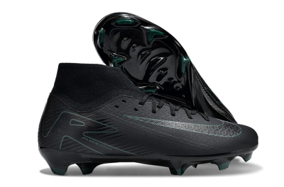 Nike Air Zoom Mercurial Superfly 10 Academy FG Firm Ground Soccer Cleats - Black/Green