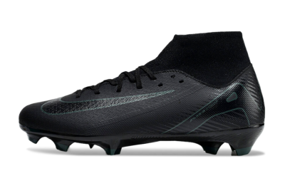 Nike Air Zoom Mercurial Superfly 10 Academy FG Firm Ground Soccer Cleats - Black/Green