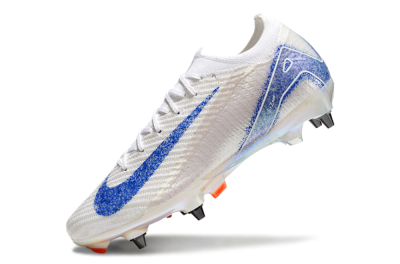Nike Air Zoom Mercurial Vapor 16 Pro SG Soft Ground Soccer Cleats - Beige/White/Blue