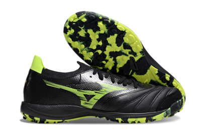Mizuno Morelia Neo Sala M8 TF Artificial Turf Soccer Shoes - Black/Yellow