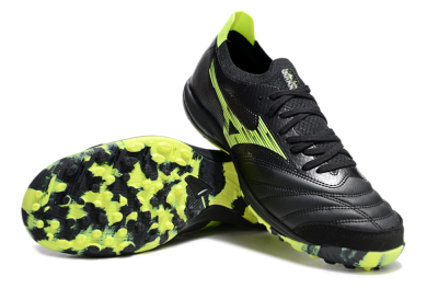 Mizuno Morelia Neo Sala M8 TF Artificial Turf Soccer Shoes - Black/Yellow