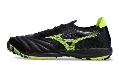 Mizuno Morelia Neo Sala M8 TF - Black/Yellow Soccer Shoes