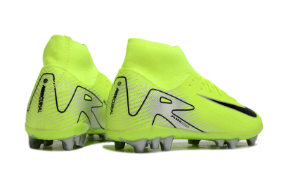 Nike Air Zoom Mercurial Superfly 10 Academy AG Artificial Grass Soccer Cleats - Yellow/Black/Silver