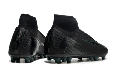 Nike Air Zoom Mercurial Superfly 10 Academy AG Artificial Grass Soccer Cleats - Black/Green