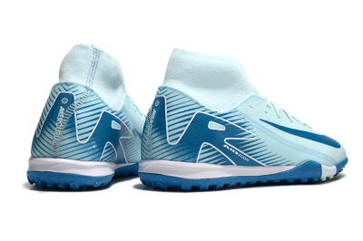 Nike Air Zoom Mercurial Superfly 10 Academy TF Artificial Turf Soccer Shoes - Jade/Blue/White