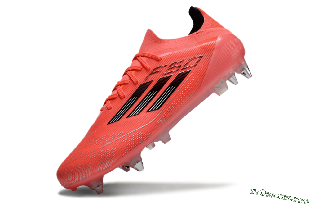 Adidas F50 Elite SG Soft Ground Soccer Cleats - Red/Black/Silver 5