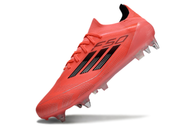 Adidas F50 Elite SG Soft Ground Soccer Cleats - Red/Black/Silver