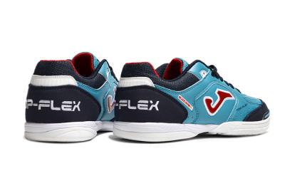 Joma Top Flex IC Indoor & Futsal Soccer Shoes - Blue/Red/Black
