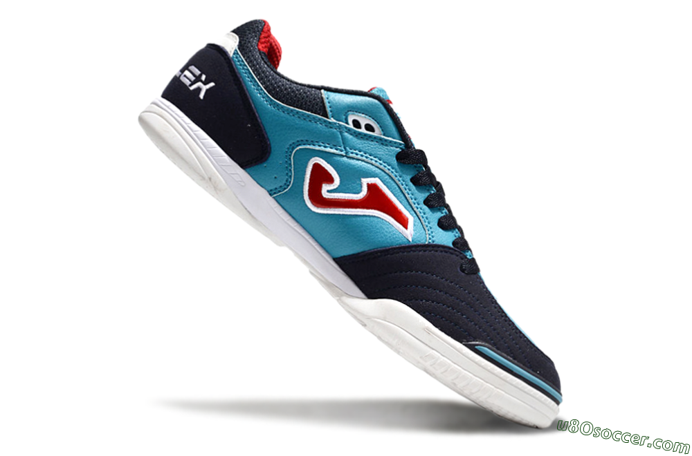 Joma Top Flex IC Indoor & Futsal Soccer Shoes - Blue/Red/Black 4