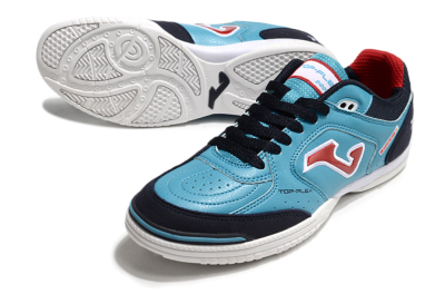 Joma Top Flex IC Indoor & Futsal Soccer Shoes - Blue/Red/Black
