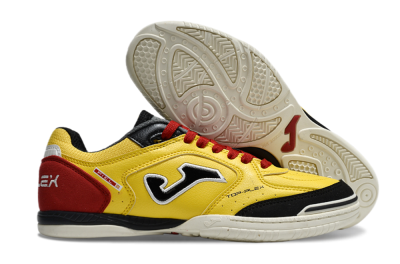 Joma Top Flex IC Indoor & Futsal Soccer Shoes - Yellow/Black/Red