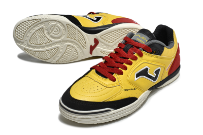 Joma Top Flex IC Indoor & Futsal Soccer Shoes - Yellow/Black/Red