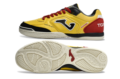 Joma Top Flex IC Indoor & Futsal Soccer Shoes - Yellow/Black/Red