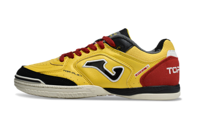 Joma Top Flex IC Indoor & Futsal Soccer Shoes - Yellow/Black/Red