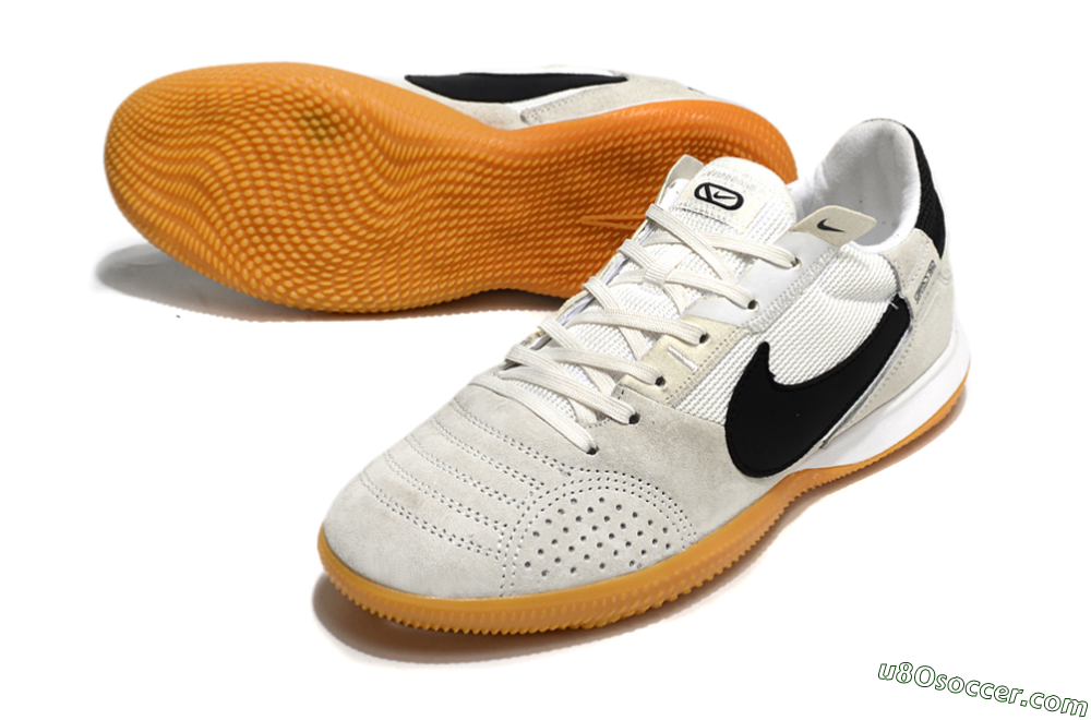 Nike Street Gato IC Indoor & Futsal Soccer Shoes - Grey/Black/Brown 3