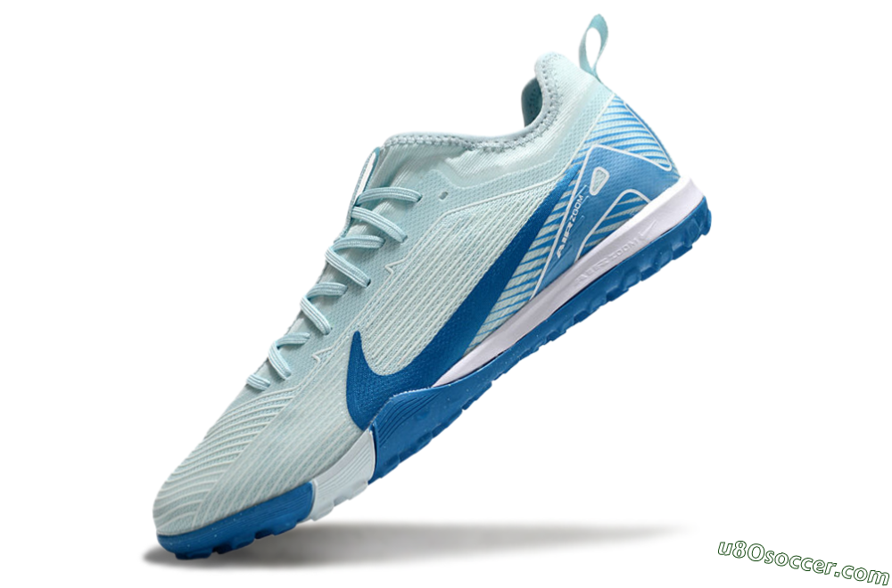 Nike Air Zoom Mercurial Vapor 16 Pro TF Artificial Turf Soccer Shoes - Jade/Blue/White 5