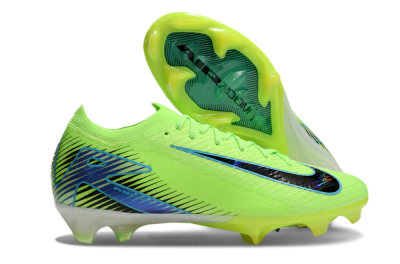 Nike Air Zoom Mercurial Vapor 16 Elite FG Firm Ground Soccer Cleats - Yellow/Black/Blue