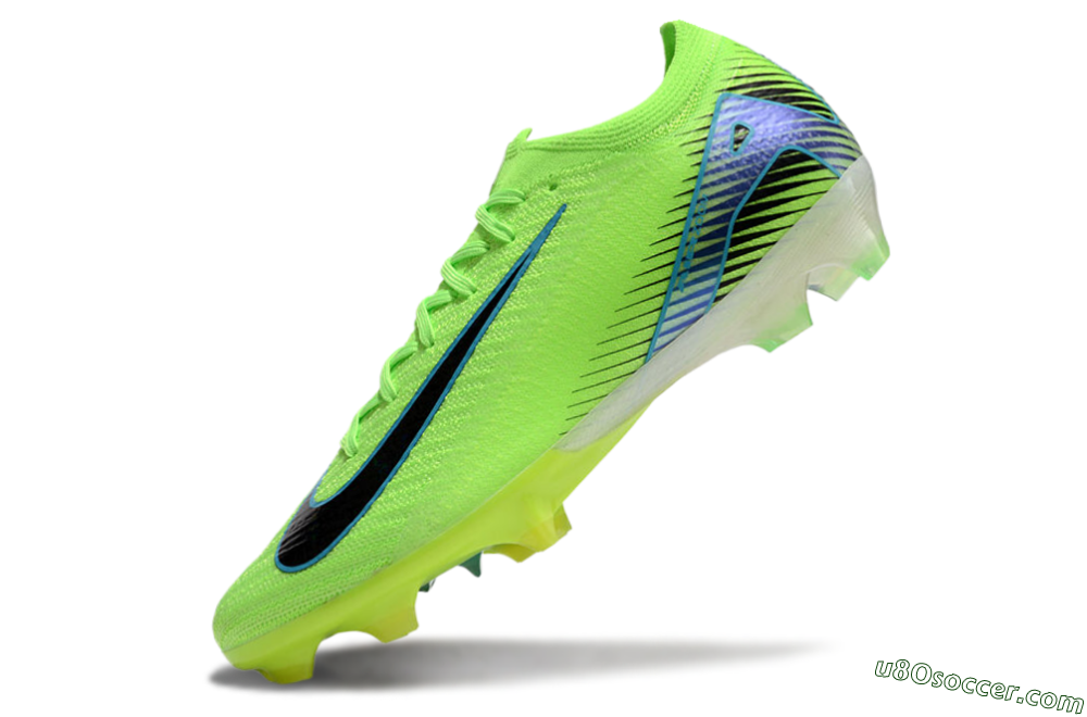 Nike Air Zoom Mercurial Vapor 16 Elite FG Firm Ground Soccer Cleats - Yellow/Black/Blue 5