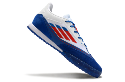 Adidas F50 Elite Messi IC Indoor & Futsal Soccer Shoes - Blue/White/Red