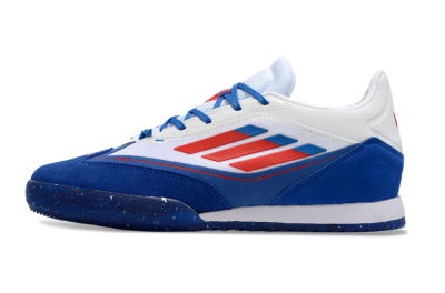 Adidas F50 Elite Messi IC Indoor & Futsal Soccer Shoes - Blue/White/Red