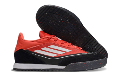 Adidas F50 Elite Messi IC Indoor & Futsal Soccer Shoes - Red/White/Black