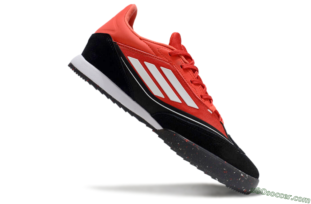 Adidas F50 Elite Messi IC Indoor & Futsal Soccer Shoes - Red/White/Black 4