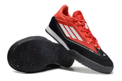 Adidas F50 Elite Messi IC Indoor & Futsal Soccer Shoes - Red/White/Black