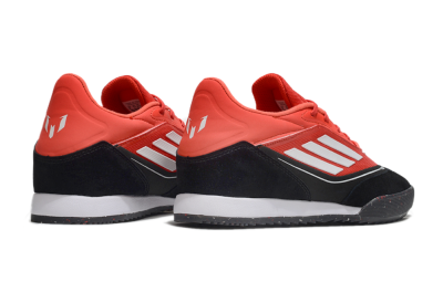 Adidas F50 Elite Messi IC Indoor & Futsal Soccer Shoes - Red/White/Black