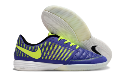 Nike Lunar Gato 2 IC Indoor & Futsal Soccer Shoes - Blue/Yellow/White