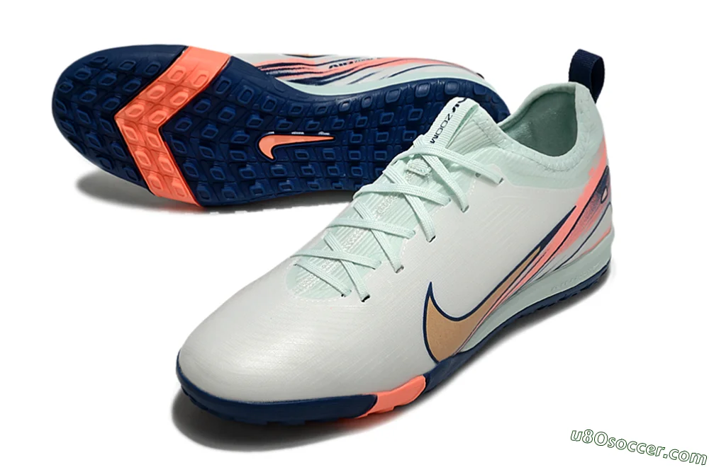 Nike Air Zoom Mercurial Vapor 16 Pro TF - Jade/Gold/Pink Soccer Shoes