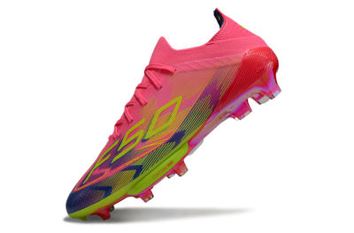 Adidas F50 Elite Lightstrike Pro FG Firm Ground Soccer Cleats - Pink/Blue/Yellow