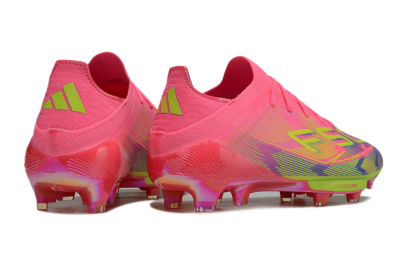 Adidas F50 Elite Lightstrike Pro FG Firm Ground Soccer Cleats - Pink/Blue/Yellow