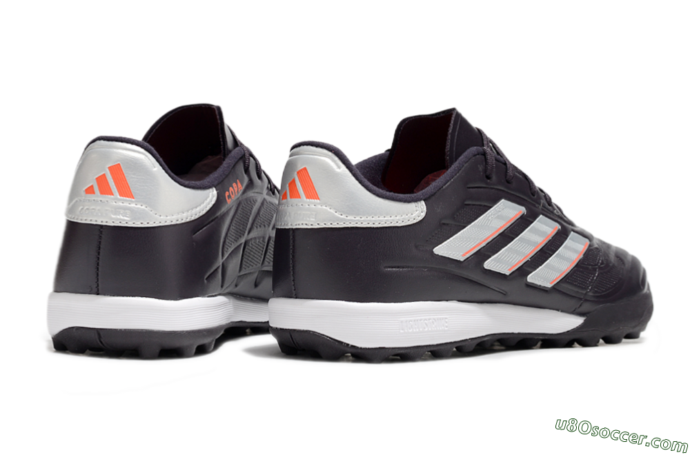 Adidas Copa Pure 3 TF Artificial Turf Soccer Shoes - Black/Silver/White 6