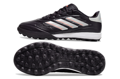 Adidas Copa Pure 3 TF Artificial Turf Soccer Shoes - Black/Silver/White