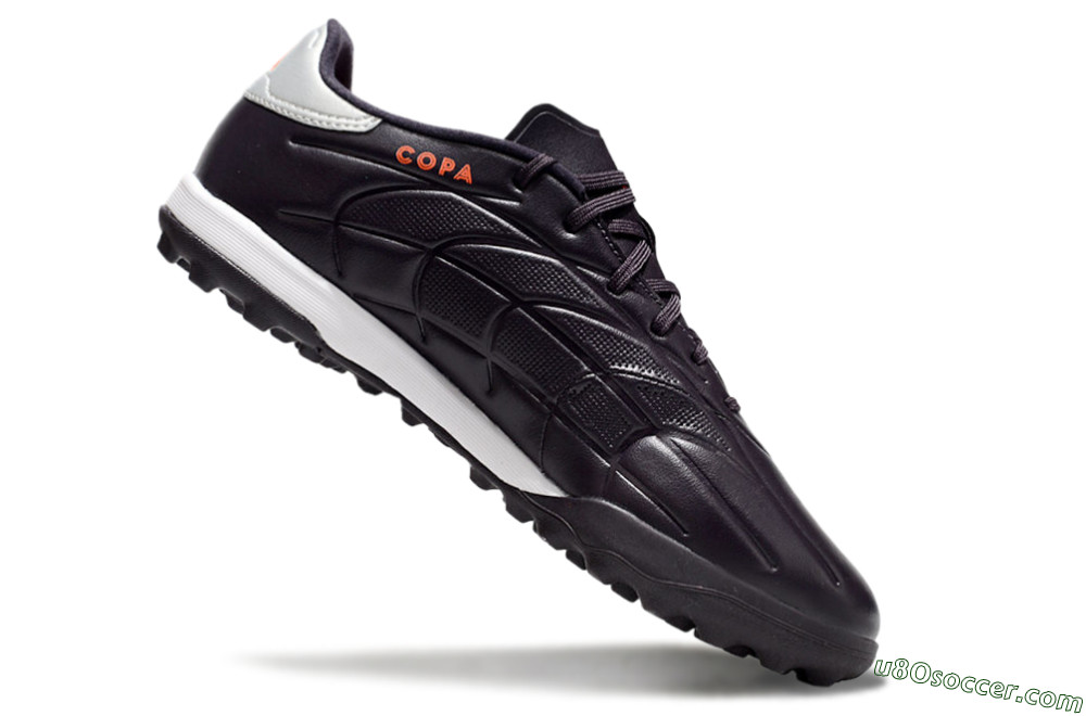 Adidas Copa Pure 3 TF Artificial Turf Soccer Shoes - Black/Silver/White 4