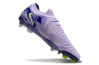 Nike Phantom Luna Elite FG Firm Ground Soccer Cleats - Purple/Yellow/White