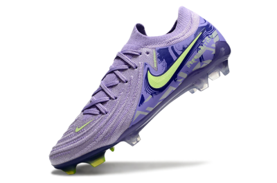 Nike Phantom Luna Elite FG Firm Ground Soccer Cleats - Purple/Yellow/White
