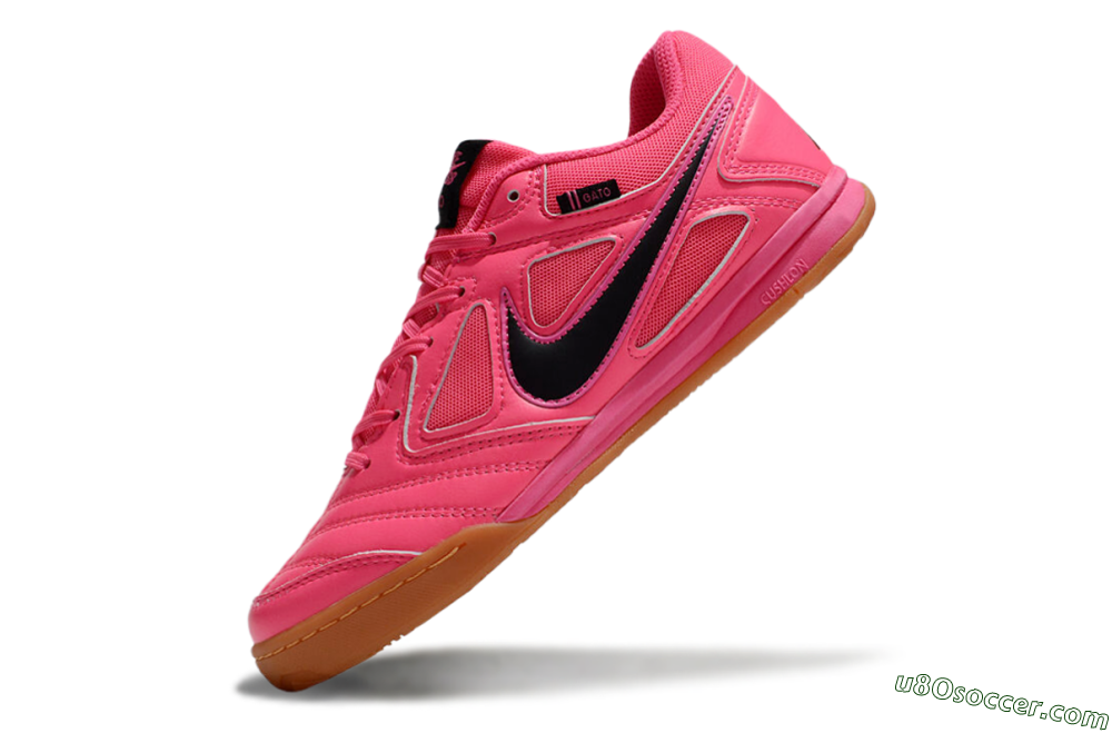 Supreme x Nike SB Gato IC Indoor & Futsal Soccer Shoes - Red/Black/Brown 5