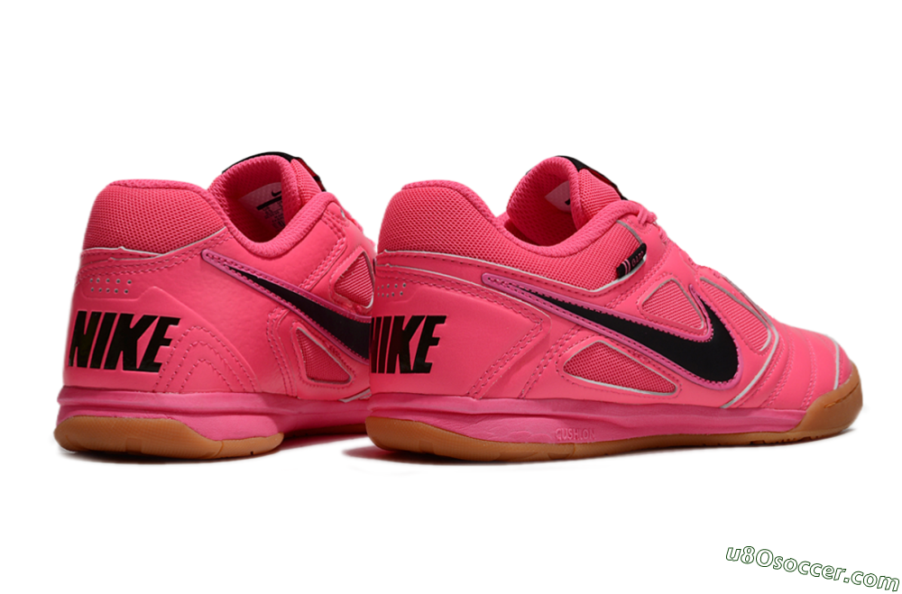Supreme x Nike SB Gato IC Indoor & Futsal Soccer Shoes - Red/Black/Brown 6