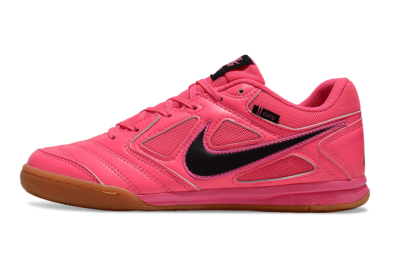 Supreme x Nike SB Gato IC Indoor & Futsal Soccer Shoes - Red/Black/Brown