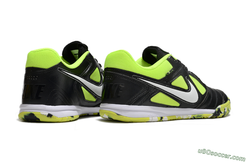 Supreme x Nike SB Gato IC Indoor & Futsal Soccer Shoes - Black/Yellow/White 6