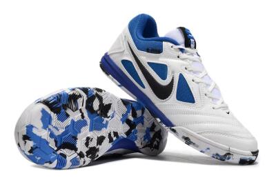 Supreme x Nike SB Gato IC Indoor & Futsal Soccer Shoes - White/Blue/Black